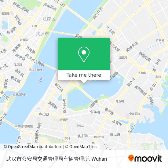 武汉市公安局交通管理局车辆管理所 map