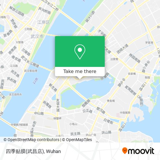 四季贴膜(武昌店) map