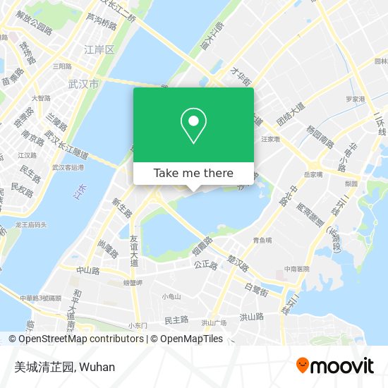 美城清芷园 map