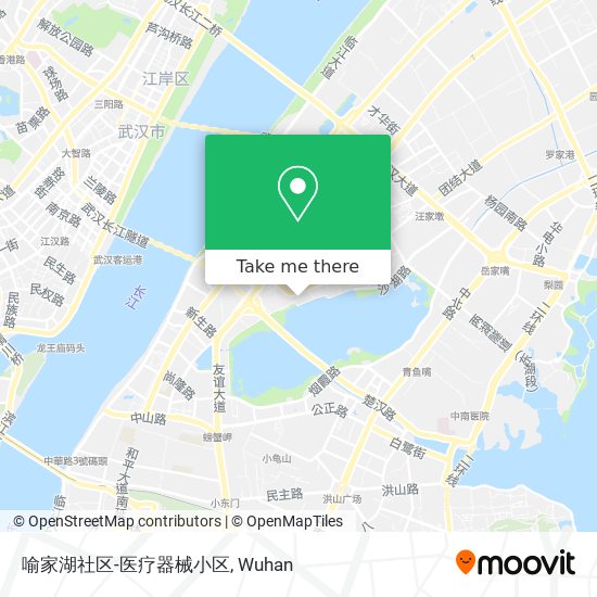 喻家湖社区-医疗器械小区 map