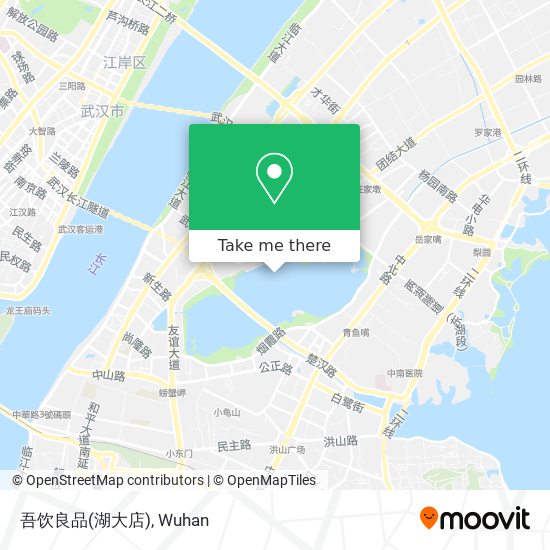 吾饮良品(湖大店) map