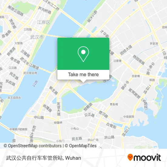 武汉公共自行车车管所站 map