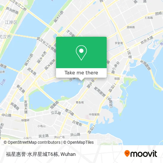 福星惠誉·水岸星城T6栋 map