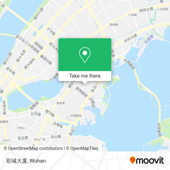 彩城大厦 map