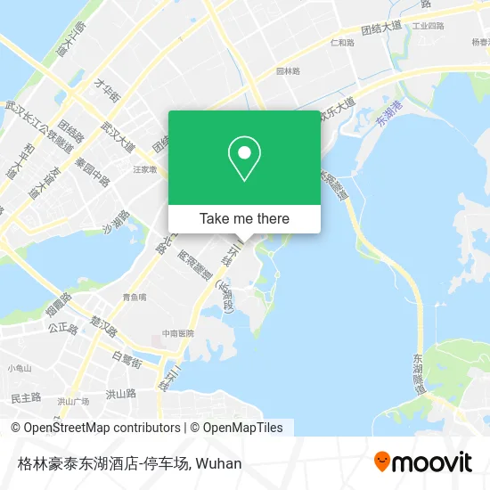 格林豪泰东湖酒店-停车场 map