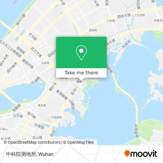 中科院测地所 map