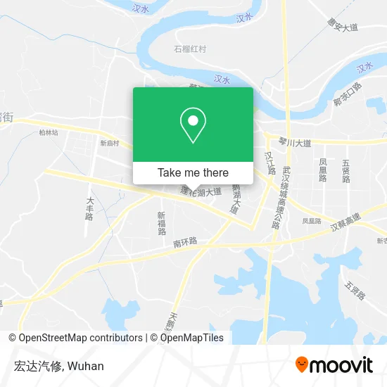 宏达汽修 map