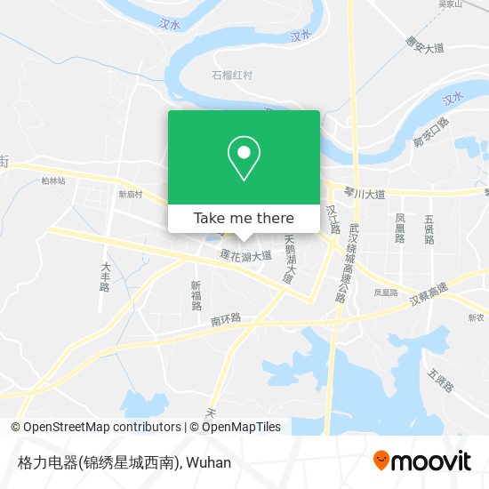 格力电器(锦绣星城西南) map