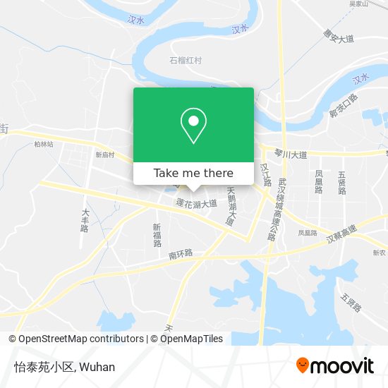 怡泰苑小区 map