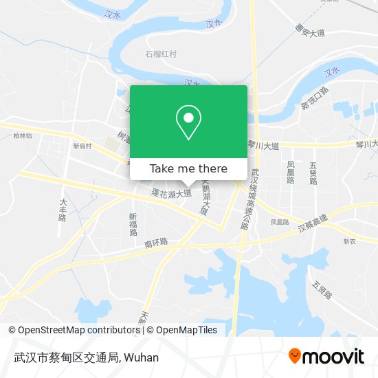 武汉市蔡甸区交通局 map