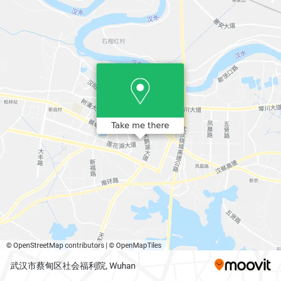 武汉市蔡甸区社会福利院 map