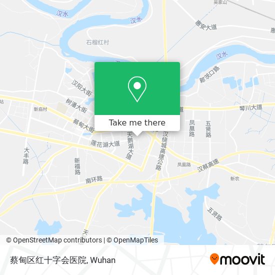 蔡甸区红十字会医院 map