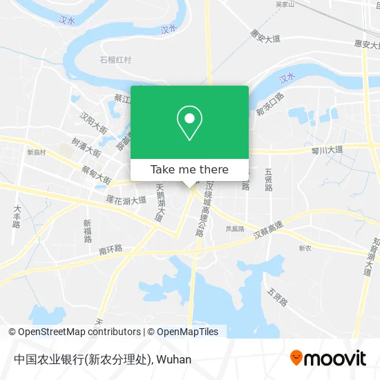 中国农业银行(新农分理处) map