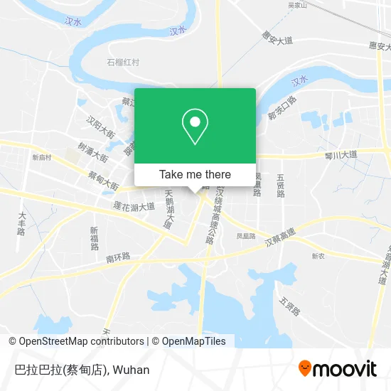 巴拉巴拉(蔡甸店) map