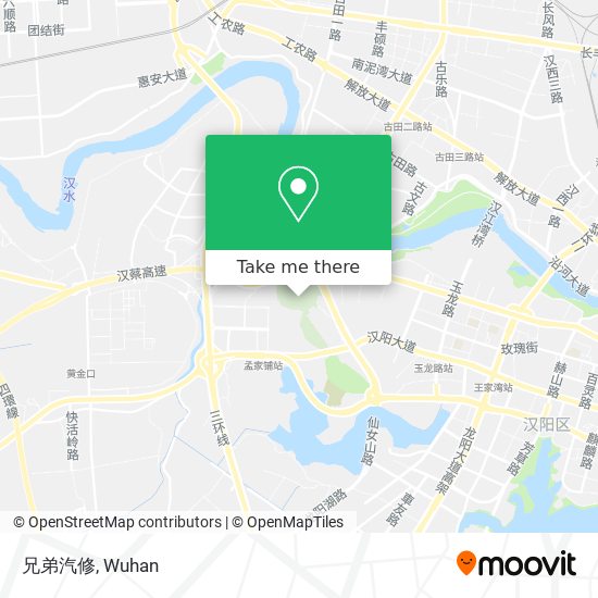 兄弟汽修 map