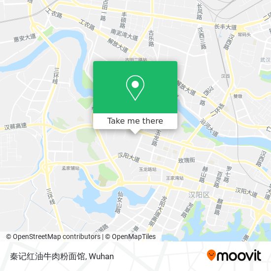 秦记红油牛肉粉面馆 map