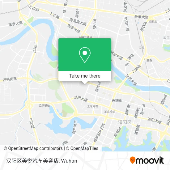 汉阳区美悦汽车美容店 map