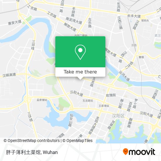 胖子薄利土菜馆 map