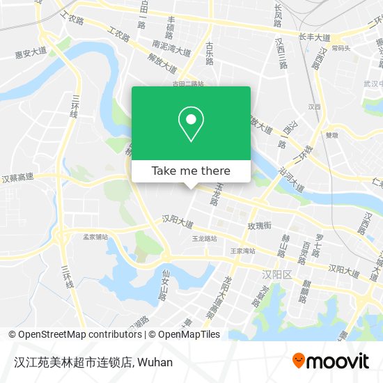 汉江苑美林超市连锁店 map