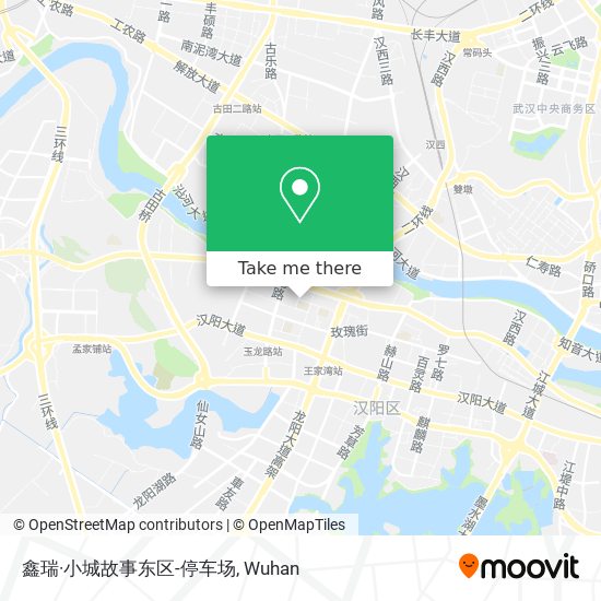 鑫瑞·小城故事东区-停车场 map