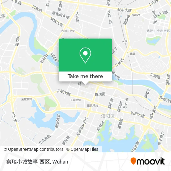 鑫瑞小城故事-西区 map