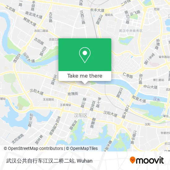 武汉公共自行车江汉二桥二站 map