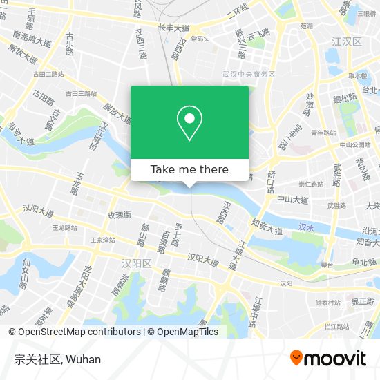 宗关社区 map