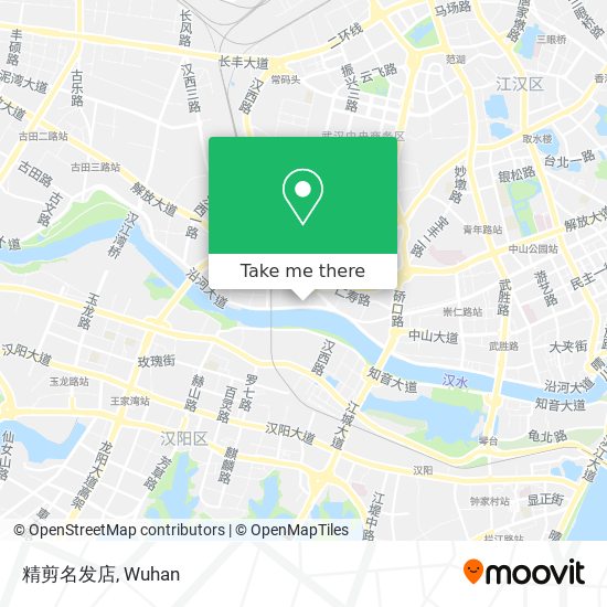 精剪名发店 map