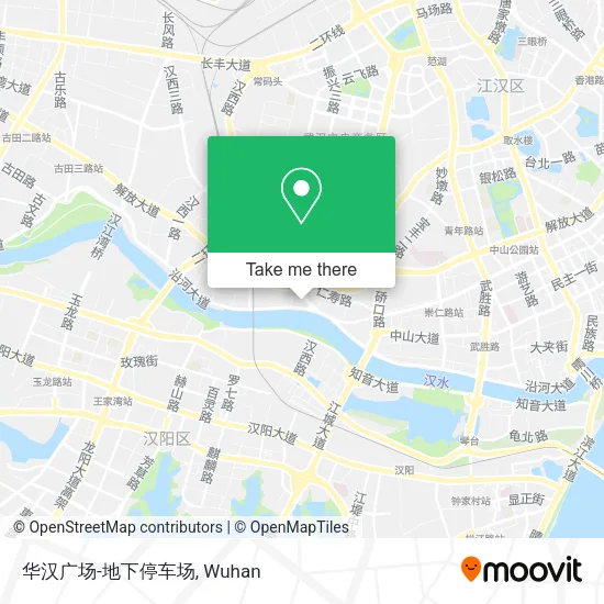 华汉广场-地下停车场 map