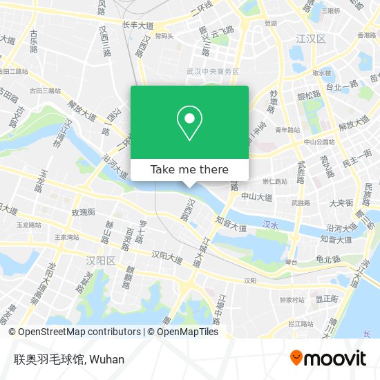 联奥羽毛球馆 map