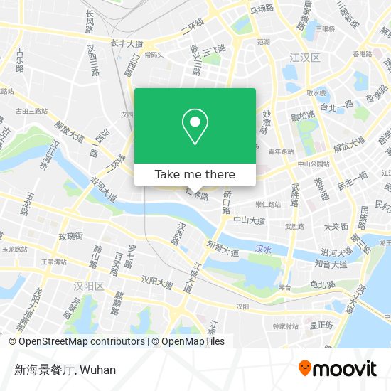 新海景餐厅 map