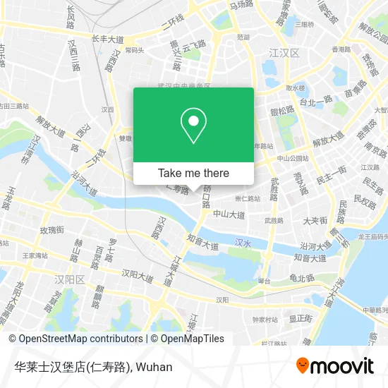 华莱士汉堡店(仁寿路) map