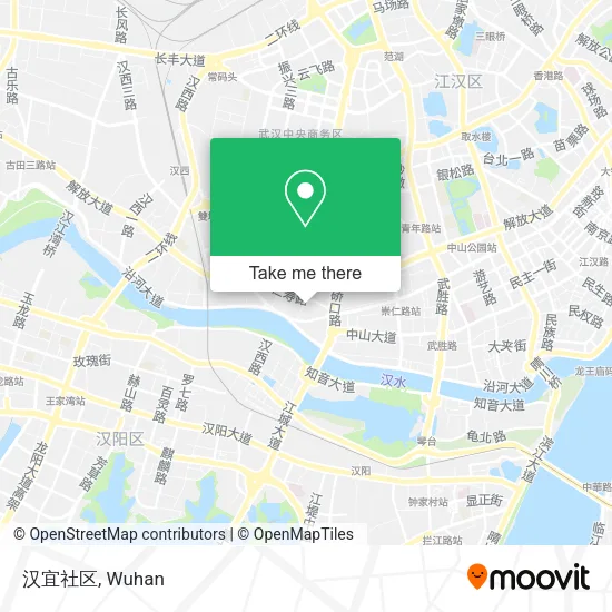 汉宜社区 map