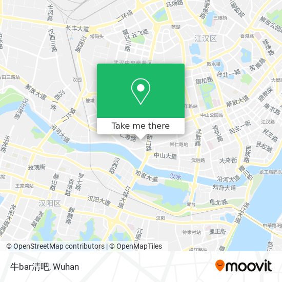 牛bar清吧 map