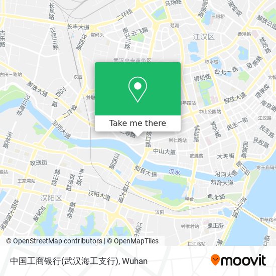 中国工商银行(武汉海工支行) map