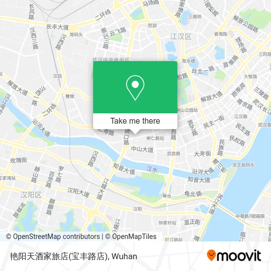 艳阳天酒家旅店(宝丰路店) map