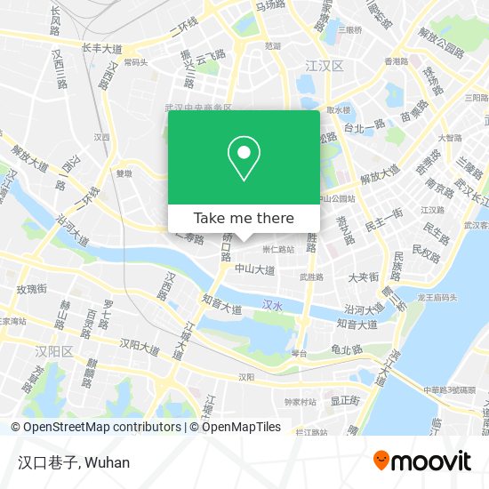 汉口巷子 map