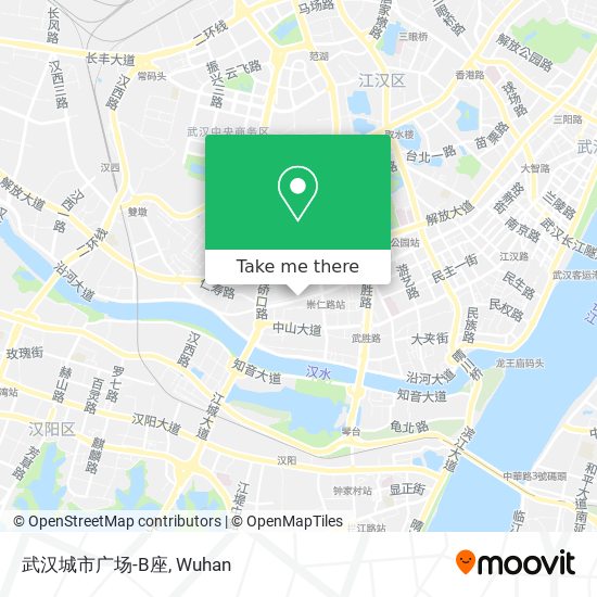 武汉城市广场-B座 map