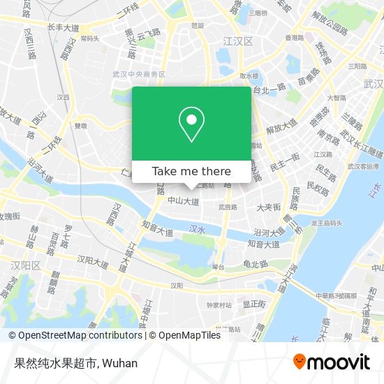 果然纯水果超市 map