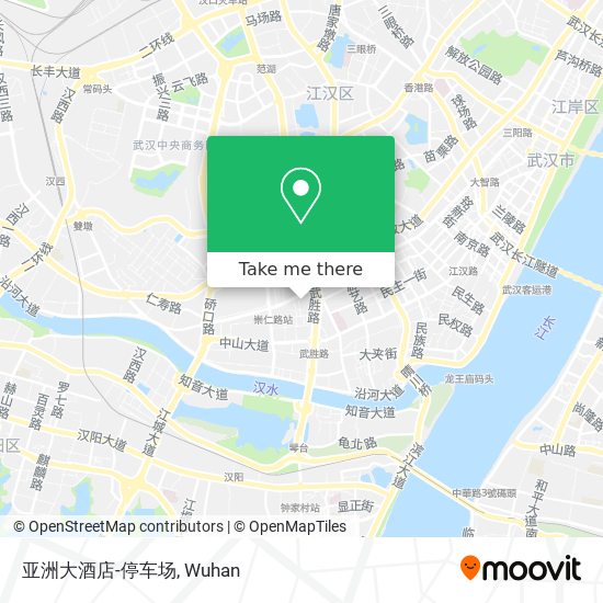 亚洲大酒店-停车场 map