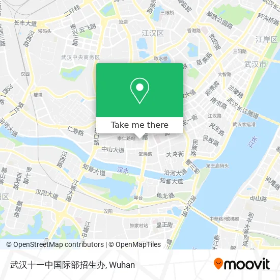 武汉十一中国际部招生办 map