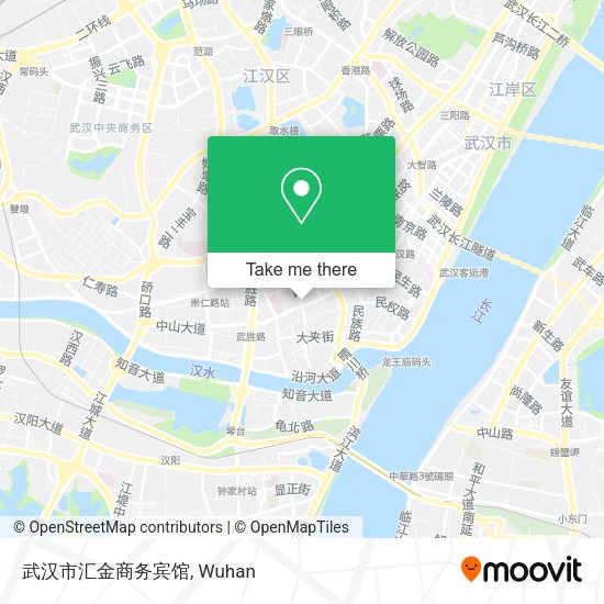 武汉市汇金商务宾馆 map