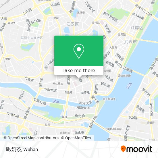 lily奶茶 map