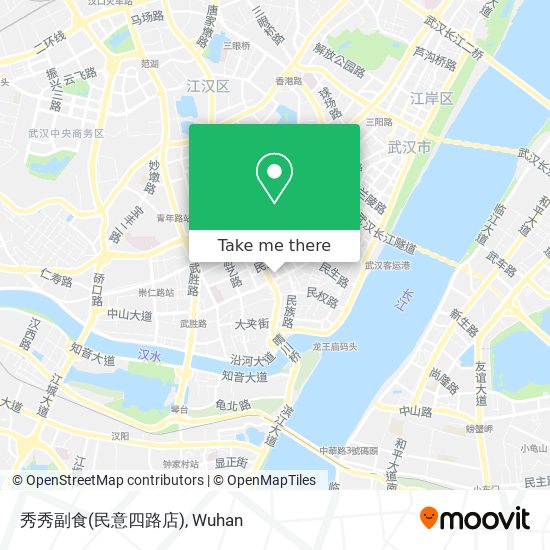 秀秀副食(民意四路店) map