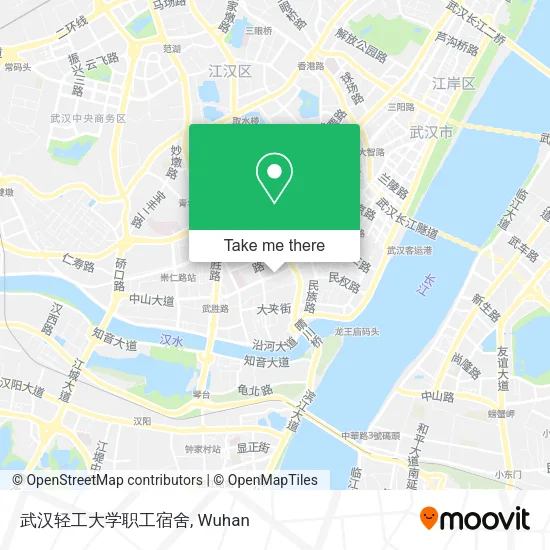 武汉轻工大学职工宿舍 map