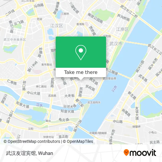 武汉友谊宾馆 map