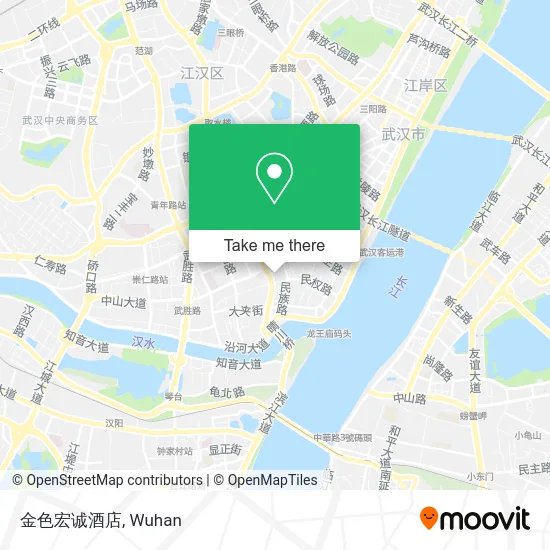 金色宏诚酒店 map