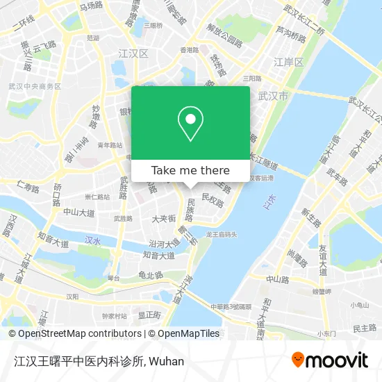 江汉王曙平中医内科诊所 map