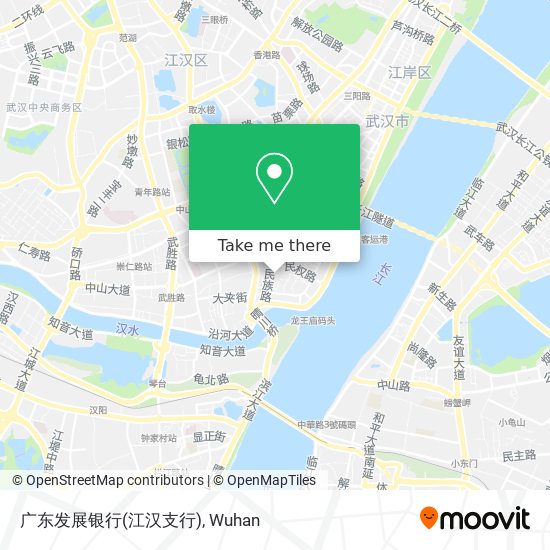 广东发展银行(江汉支行) map