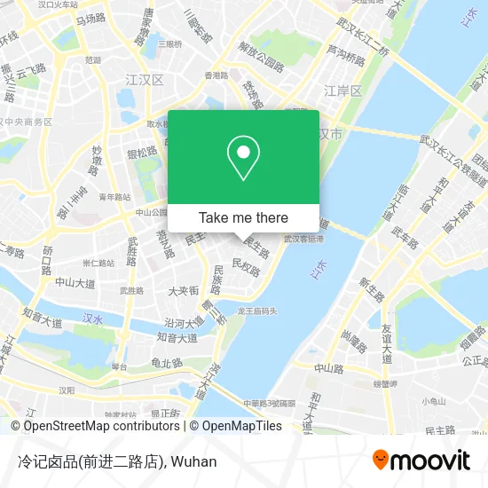 冷记卤品(前进二路店) map